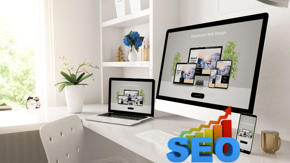 Responsive web design on multiple devices for SEO.