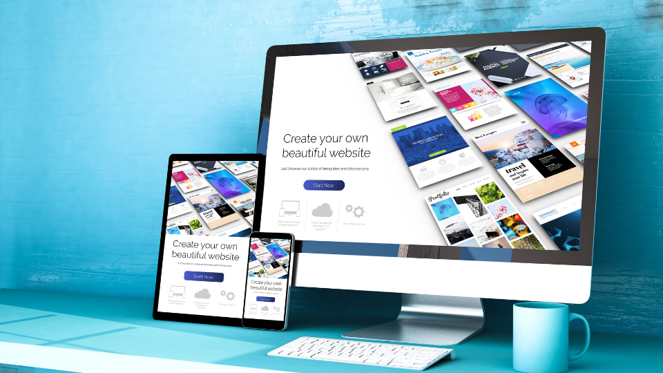 Create your own website on multiple devices.